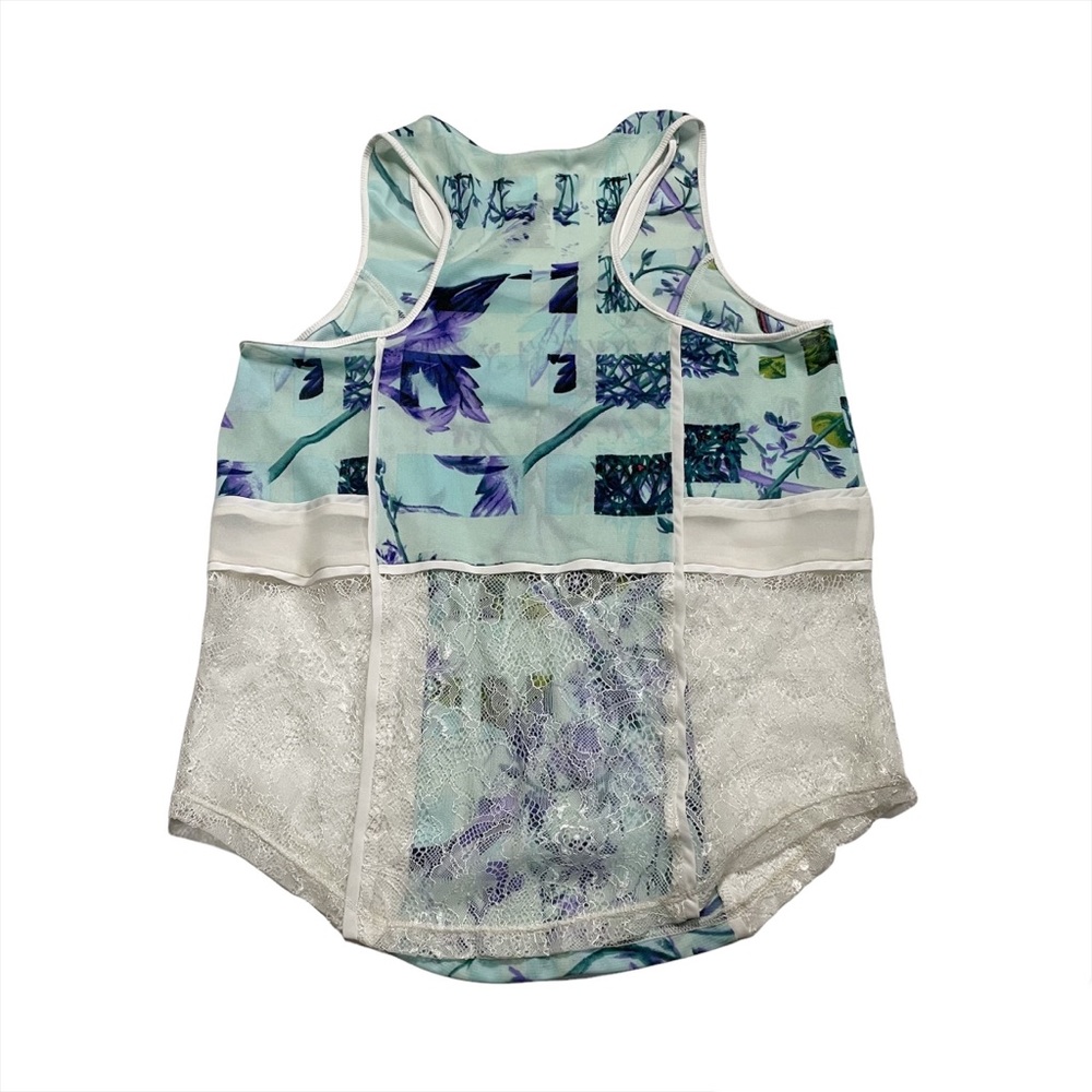 BCBGeneration Sheer Lightweight Patterned Lace Sl… - image 6